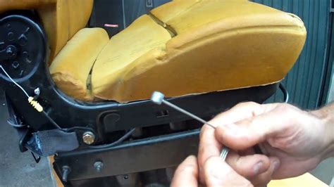 Réparer le câble d un dossier de siège voiture pour un radis YouTube