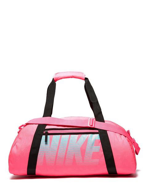 Nike Synthetic Gym Club Training Duffel Bag In Pink Lyst