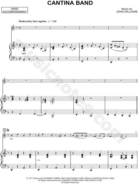 John williams star wars instrumental solos for strings movies i. Cantina Band - Alto Sax & Piano by Star Wars Sheet Music Collection (Solo & Accompaniment ...