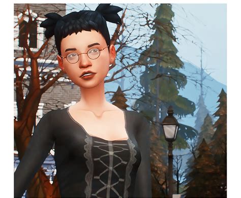 Sims 4 Custom Content— Your Cassandra Goth Has Me Shook Would U Ever