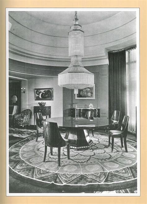 Authentic Art Deco Interiors From The 1925 Paris Exhibition Book At