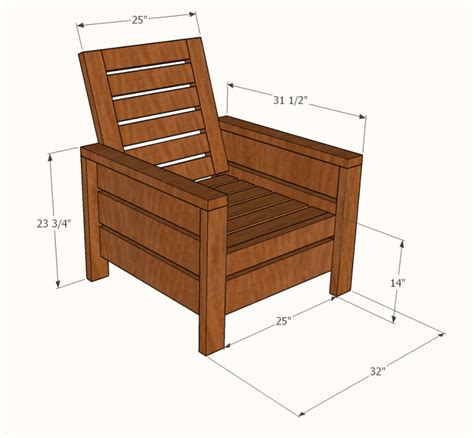 Last but not least, we recommend you to take care of the finishing touches. Modern Outdoor Chair DIY plans » Famous Artisan