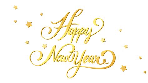 Happy New Year Font Png Image Happy New Year Golden Font New Year