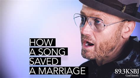 How A Song Saved A Marriage Tobymac Youtube