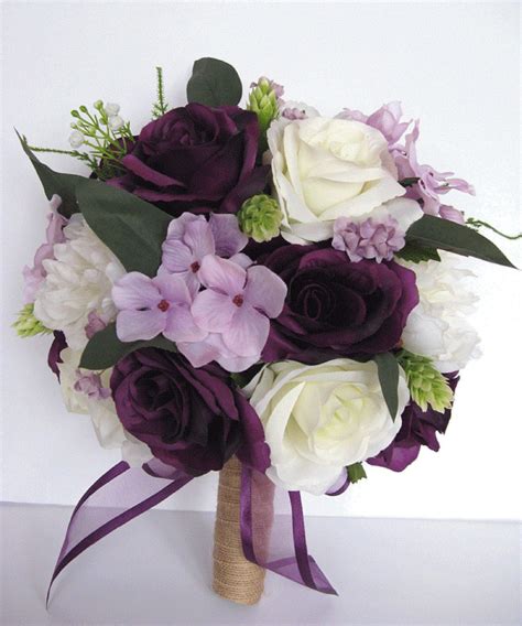 plum lavender green rustic bouquet for more colors and designs please see our etsy sho… plum