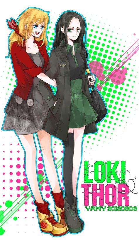 Genderbend Thor And Loki Loki Thor Tom Hiddleston Loki Female