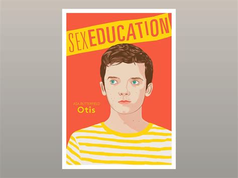 Sex Education Otis Print A4 A3 And A2 Sizes Etsy Uk Sex Education Otis Sex