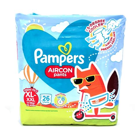 Pampers Diaper Aircon Pants Xl 26 All Day Supermarket