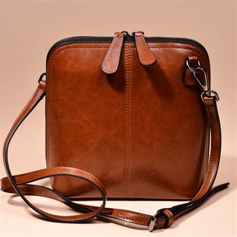Ladies Leather Crossbody Handbags