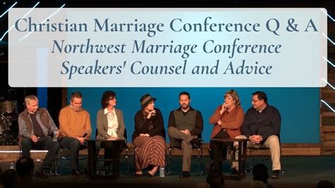 christian marriage conference q and a with keynote speakers