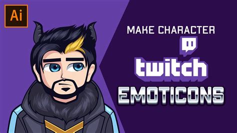 Make Emoticon Twitch For Customer Using Adobe Illustrator Cc Youtube