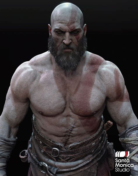 Kratos Torso Model God Of War Kratos God Of War War Art