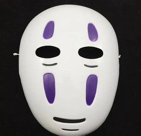 Anime Spirited Away Mask Cosplay Costume No Face Man Full Face Mask Masquerade Ball Halloween