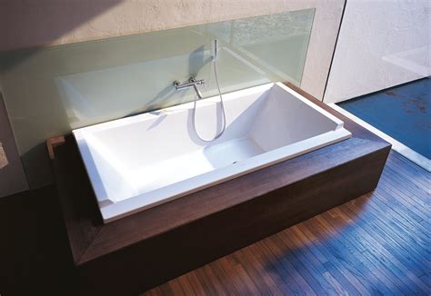 Designer bathroom furniture at reasonable prices. Starck Wanne Einbauversion rechteckig von Duravit | STYLEPARK