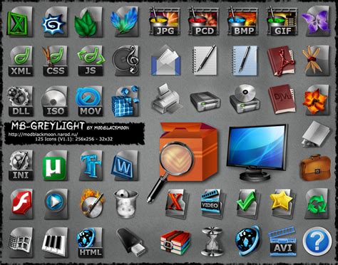 The following 173 files are in this category, out of 173 total. ModBlackmoon's Dark Gothic & Hi-Tech Desktop Icons and IP-Themes