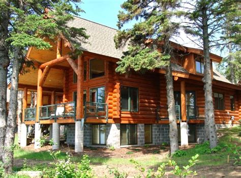 Luxury Lake Superior Log Home Fantastic Lake View Excellent