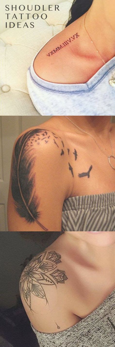30 Of The Most Popular Shoulder Tattoo Ideas For Women Feminine