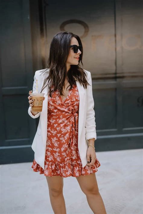 How To Style Dresses With Converse Wrap Floral Dress