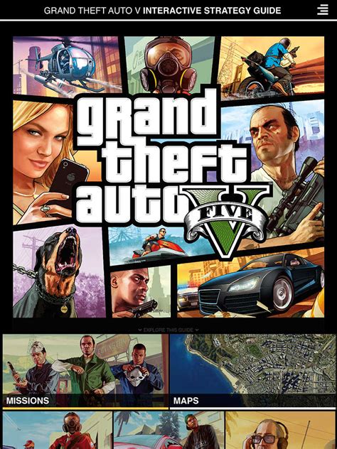 App Shopper Grand Theft Auto V Official Interactive Strategy Guide