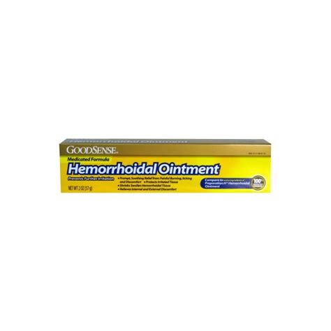 goodsense hemorrhoidal ointment 2 oz lp18816