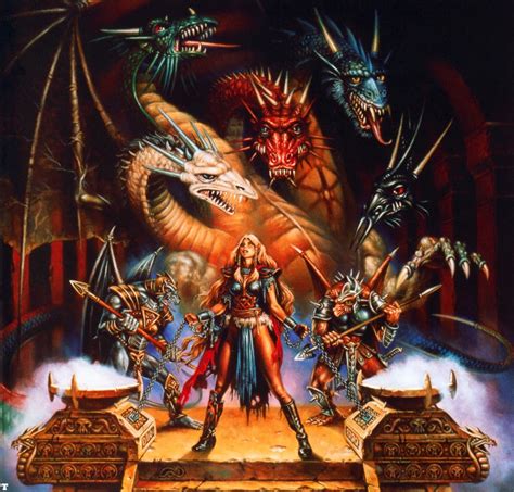 I Saw This Dragonlance Illustration Years Ago And Always Thought It Was