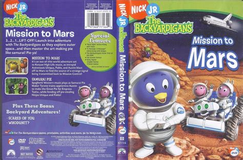 Dvd Nick Jr Backyardigans Mission To Mars Ebay
