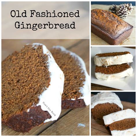 This Old Fashioned Gingerbread Has Been Passed Down Through The