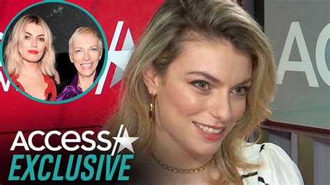 Watch Access Hollywood Interview Annie Lennoxs Daughter Lola On