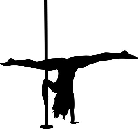 10 Pole Dancer Silhouette Png Transparent