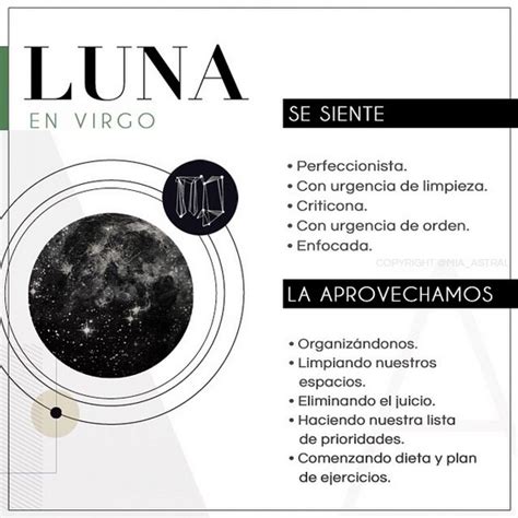 Energía De La Luna En Virgo Mia Astral Clases En Línea De