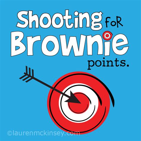 Shooting For Brownie Points Free Printable