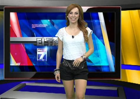 Reaganite Independent Mexican Tv Weather Girls Todays Forecast Hawt