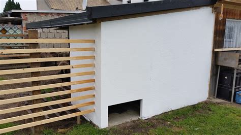 Werden die mauersteine geliefert, lassen sie den spediteur die steine möglichst mittig auf der bodenplatte abstellen. Mähroboter Garage selber bauen - I and DIY Heimwerkerblog