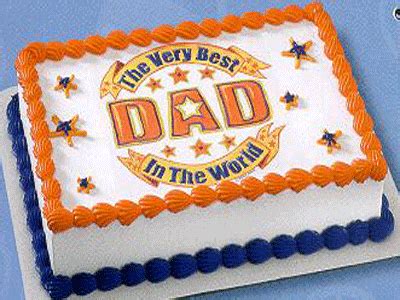 Make a cake to show your dad just how much he means to you this father's day. Delightful Table Decorations, Easy Fathers Day Ideas