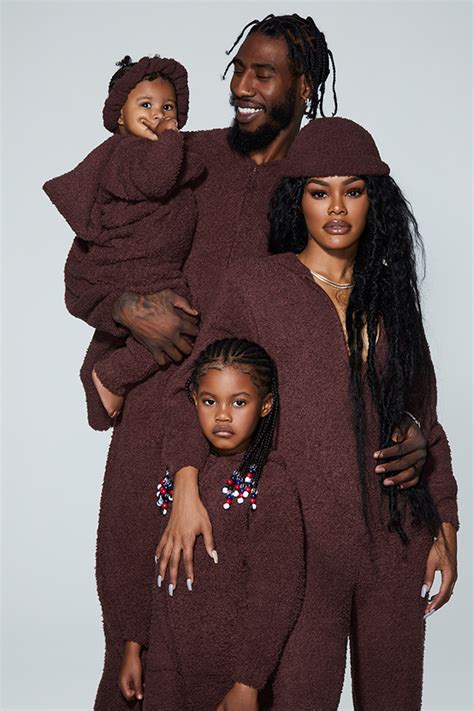 Teyana Taylor And Iman Shumpert Match With Daughters In Skims Cozy Ad