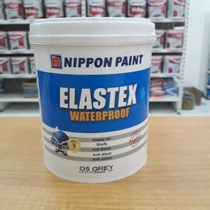 Harga cat minyak nippon paint. Jual CAT TEMBOK ELASTEX WATERPROOF 1 KG - NIPPON PAINT di ...