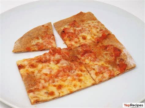 Cheese Pizza With Thin Cracker Style Crust Recipe Yeprecipes