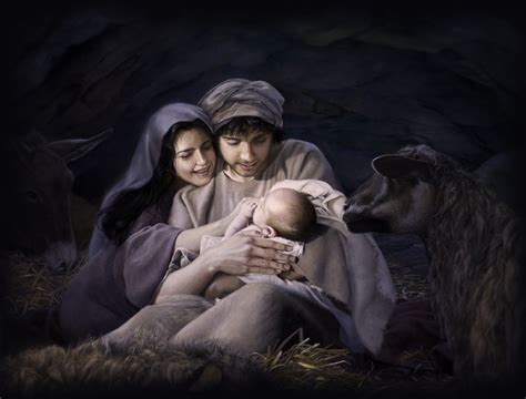 Mary Joseph And Baby Jesus 1 Reg Hartt