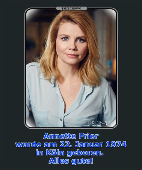 Annette Frier In Damen Klamotten Schauspieler Filmstars