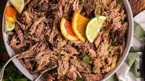 Smoked Cuban Mojo Pulled Pork Recipe Cart