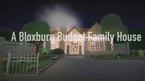 ~bloxburg Build Budget Home 50k Built 2020~ Youtube