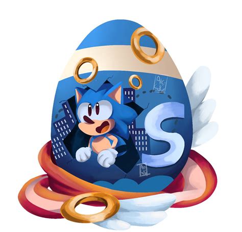 Sonic Kinder Egg By Astiell Aleks On Deviantart