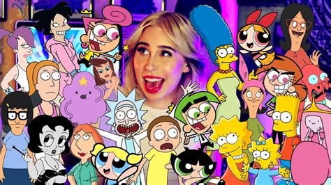 Cartoon Character Impressions Youtube