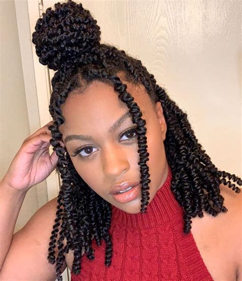 Passion Twist With Colour Highlights Crochet Twist Hairstyles