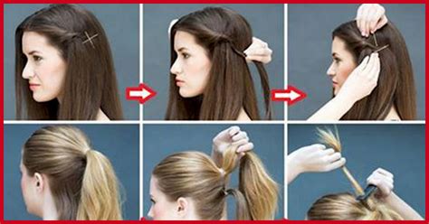 First, part the hair down the middle and braid the two back sections. 25 Easy Everyday Hairstyles For Medium Length Hair