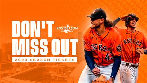 Astros Season Ticket Plans Purchases Houston Astros