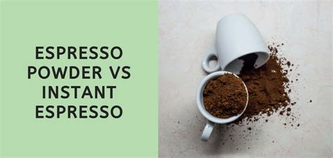 There's no really good substitute for instant espresso powder in recipes which call for it that i've found with some significant. Espresso Powder vs Instant Espresso: What's the Difference?