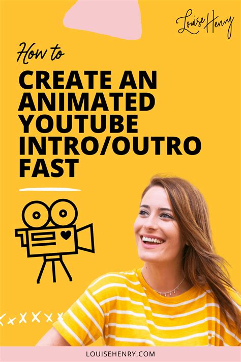 How To Make An Animated Youtube Intro And Outro Fast — Louise Henry