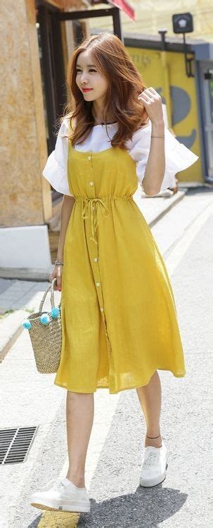 7 Inspirasi Style Slip Dress Ala Cewek Korea Simple And Stylish Abis