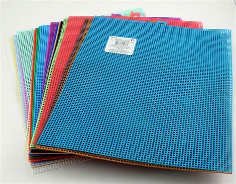 Details About 7 Mesh Count Plastic Canvas Sheet 105 X 135 Inch 31